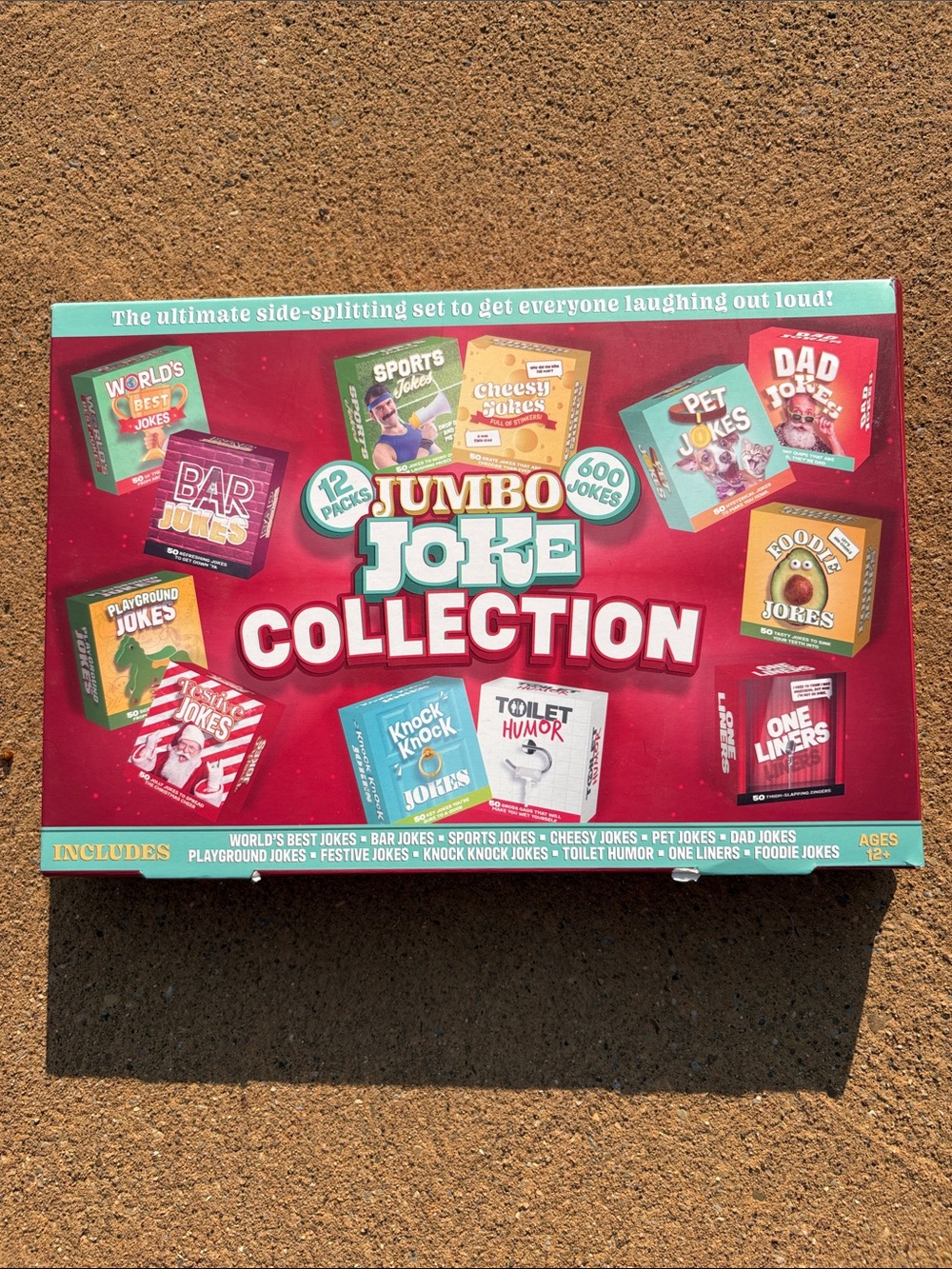 Jumbo Joke Collection Set of 12 Themes of 600 Jokes